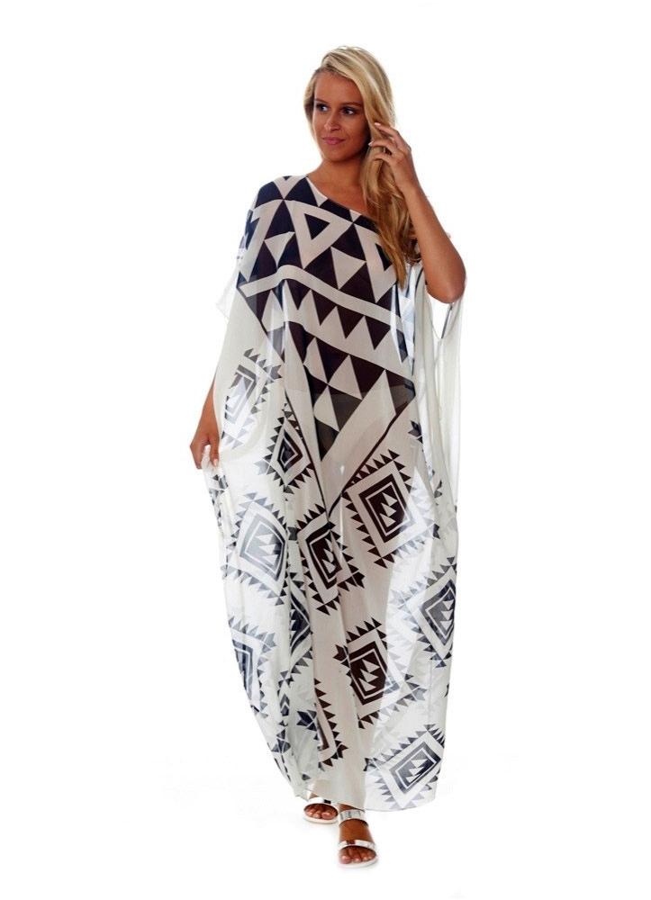 F4759 Pereo Sarongs прикрытие-Up шифоновое пляжное платье